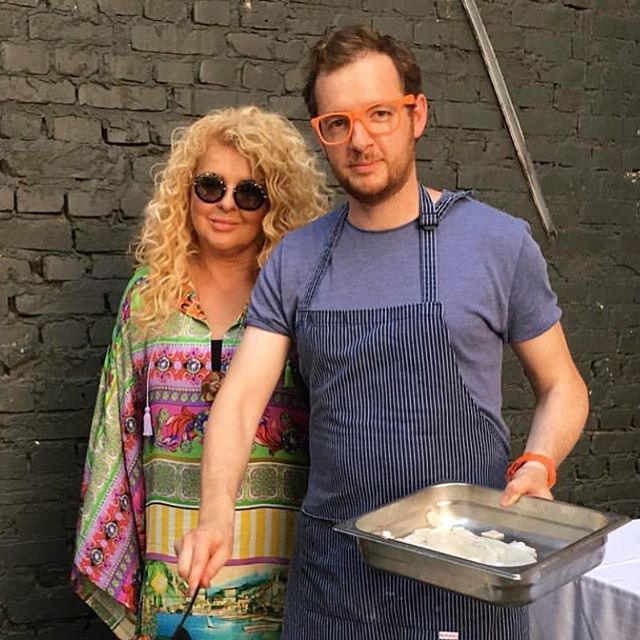 syn Magdy Gessler, Tadeusz Müller z mamą Magdą Gessler