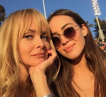 Izabella Scorupco z córką Julią