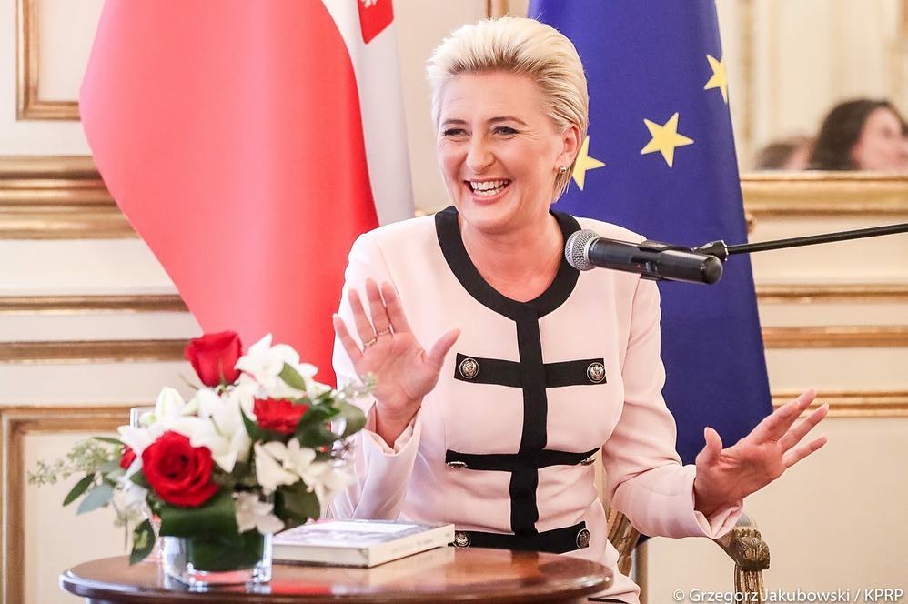 Agata Duda w Nowym Jorku