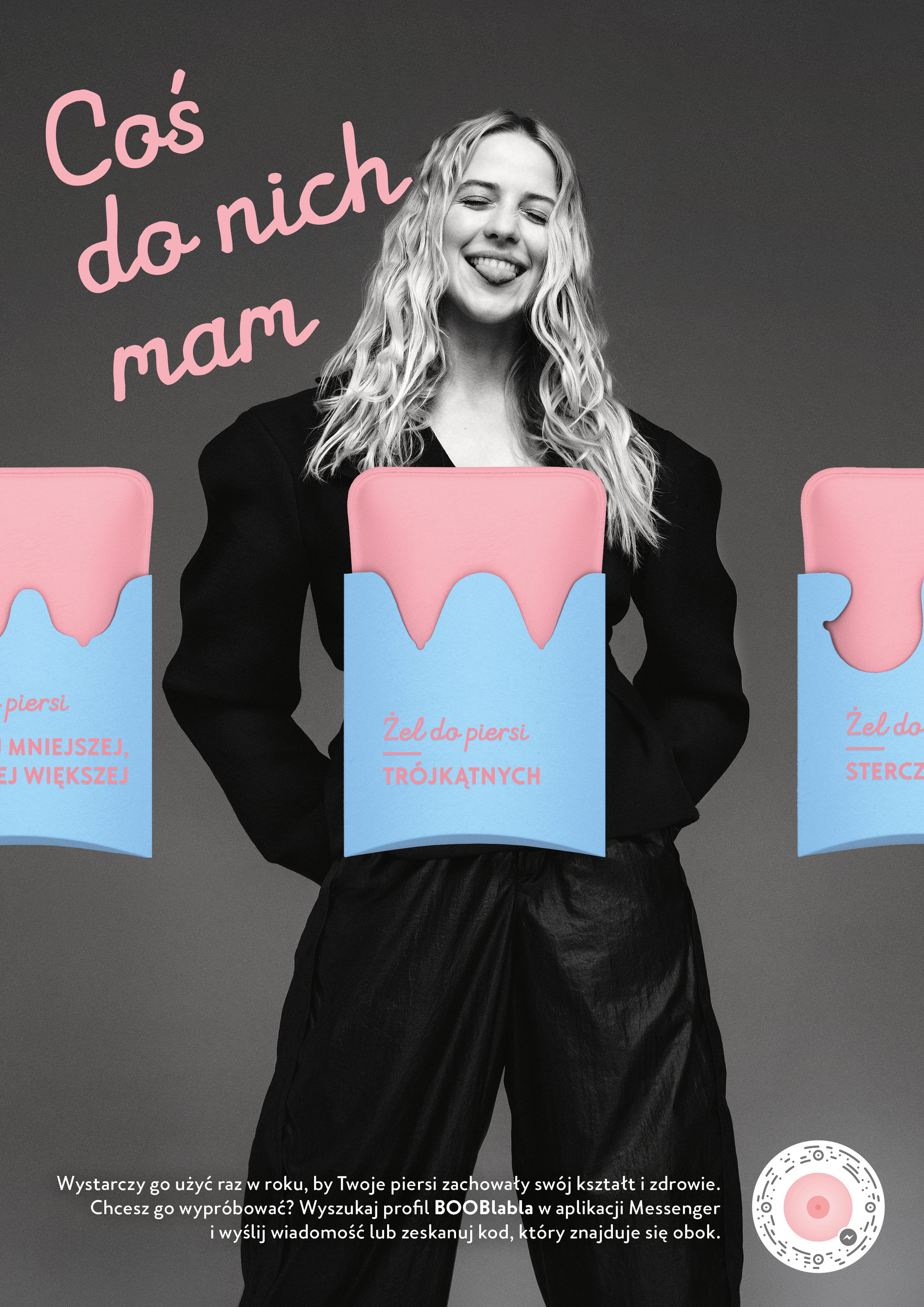 Jessica Mercedes Kirchner w kampanii Rak'n'Roll