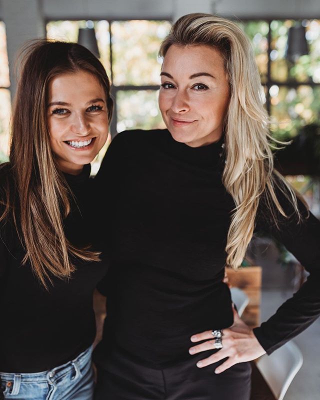 Martyna Wojciechowska i Anna Lewandowska