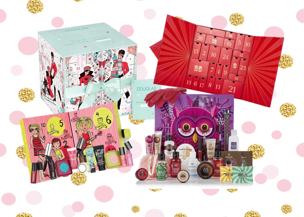 Kalendarz adwentowy z kosmetykami - TOP 10