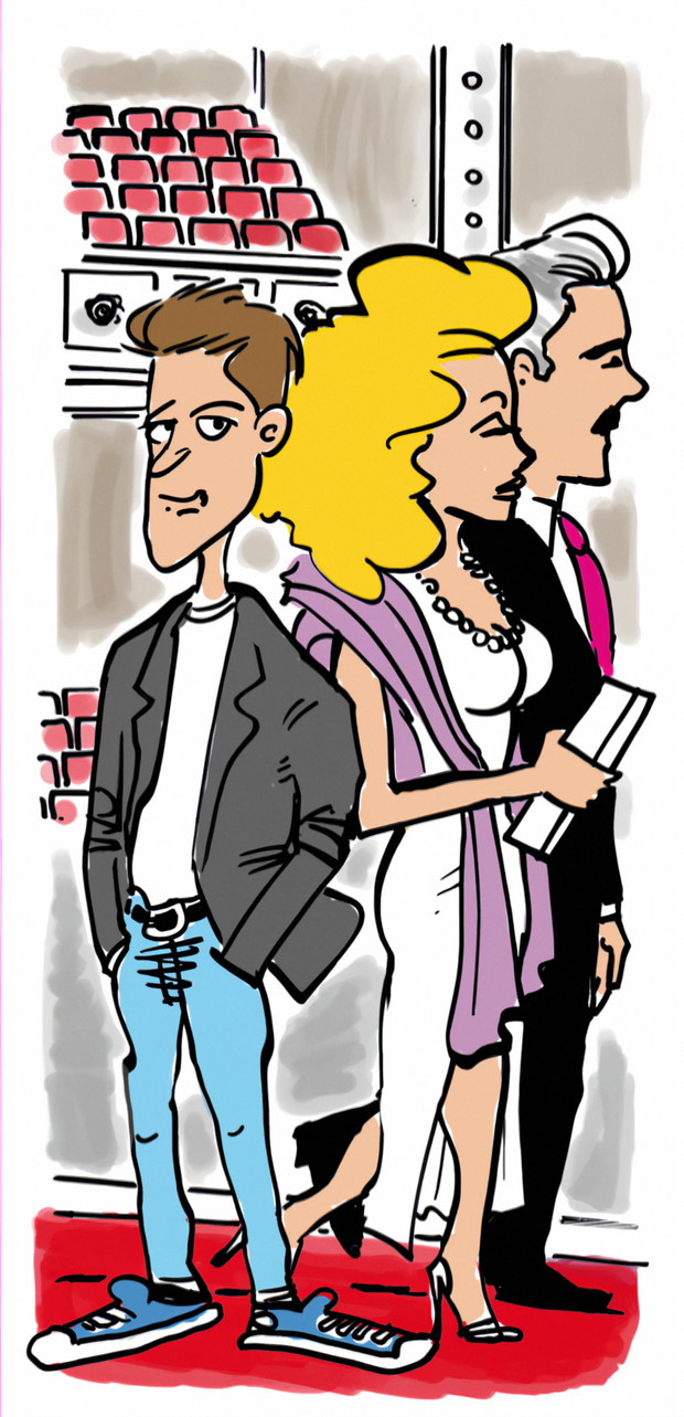 Cienka granica między luzem i elegancją