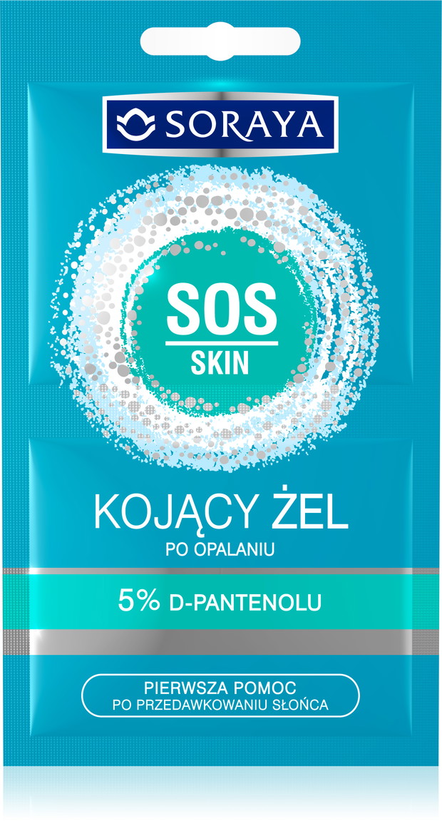 Kojący żel po opalaniu SOS