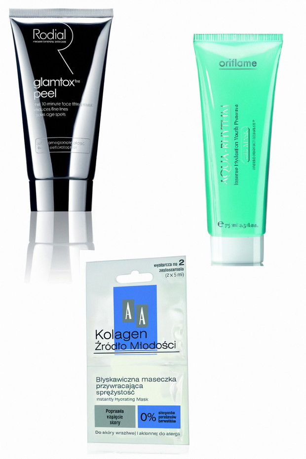 Maseczka z efektem „bankietowym”