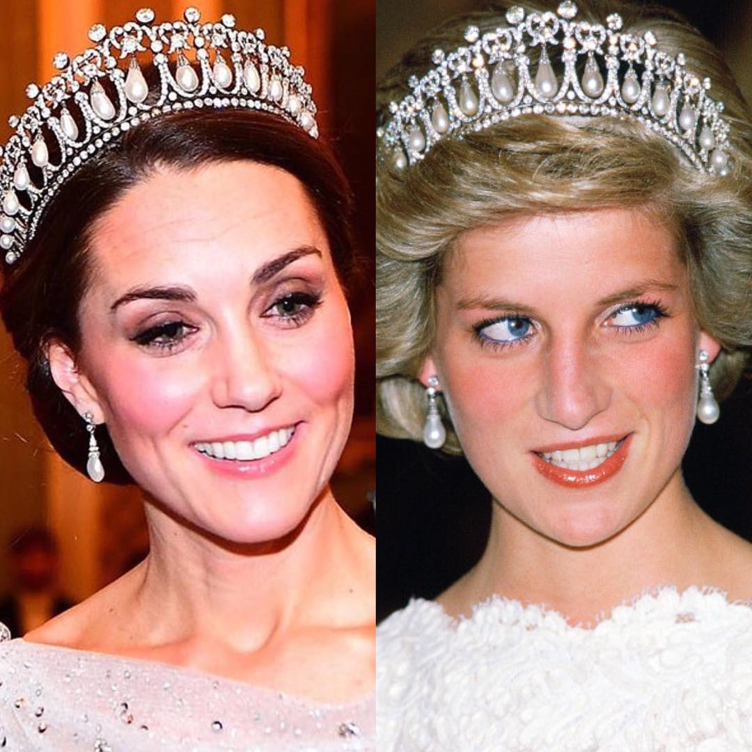 księżna Kate i księżna Diana