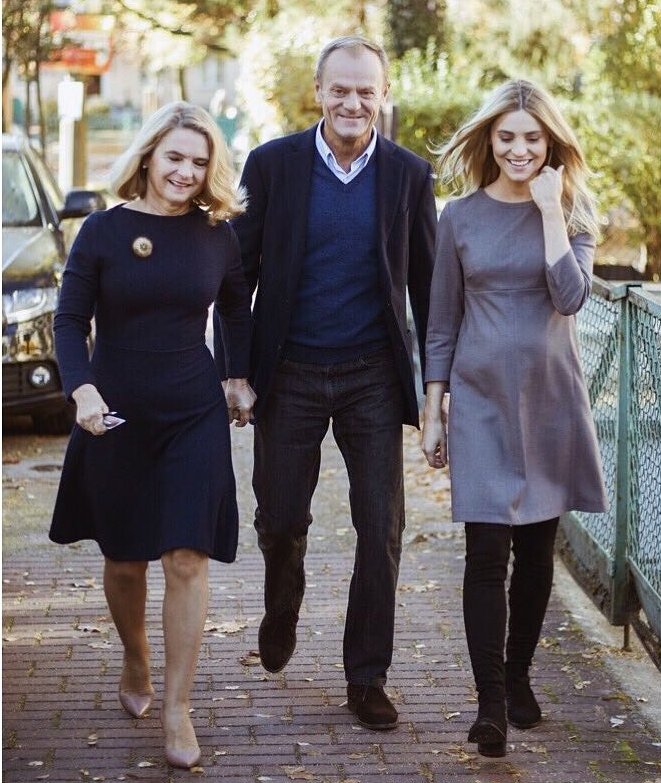 Kasia Tusk, Donald Tusk i Małgorzata Tusk