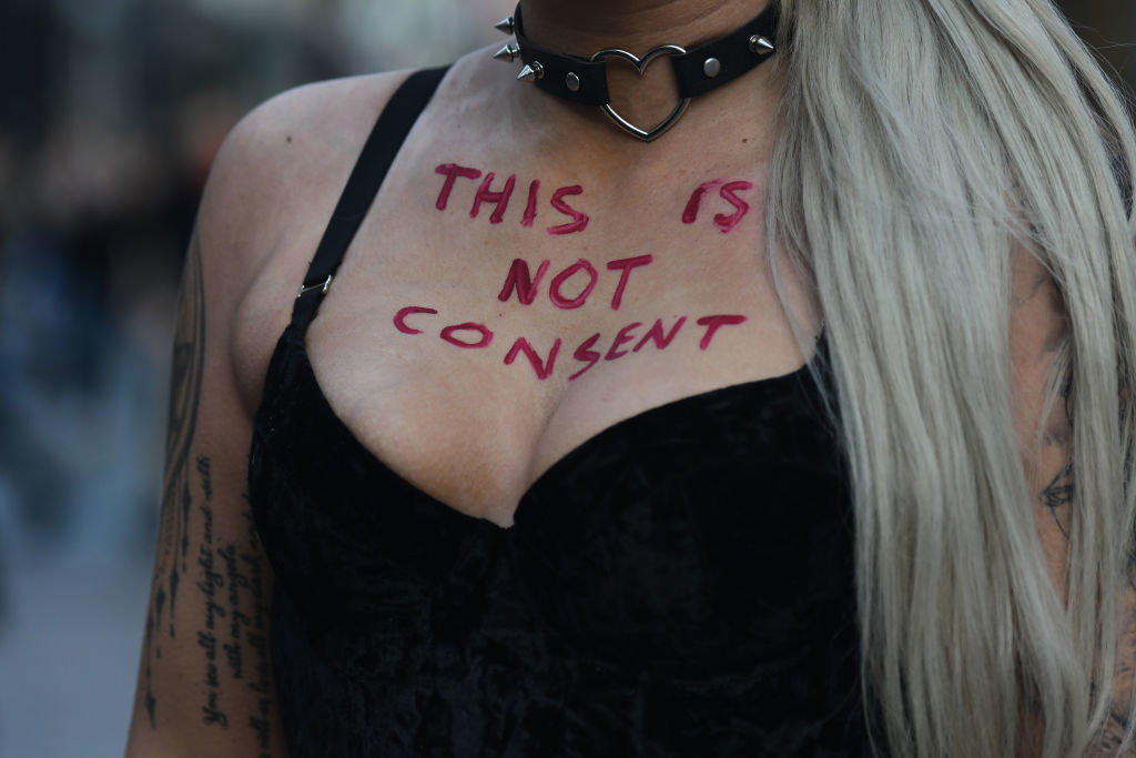 Protest kobiet w Dublinie