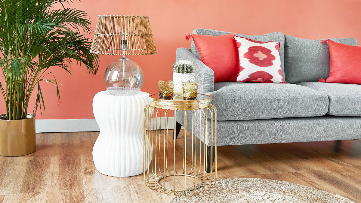 Trendy we wnętrzach 2019: Living Coral