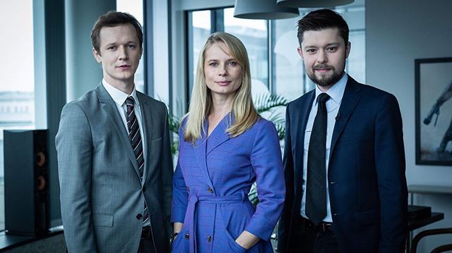 Magdalena Cielecka w serialu "Chyłka: Zaginięcie"