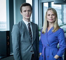 Magdalena Cielecka w serialu "Chyłka: Zaginięcie"