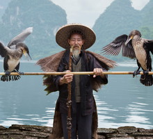 Traditional Chinese Fisherman