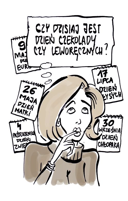 Kalendarze pełne Dni