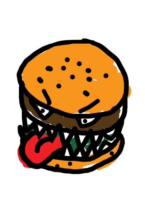 Plakaty z kampanii Jedz ostrożnie