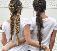 Fryzury z warkoczami