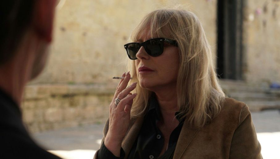 Krystyna Janda w filmie "Słodki koniec dnia"