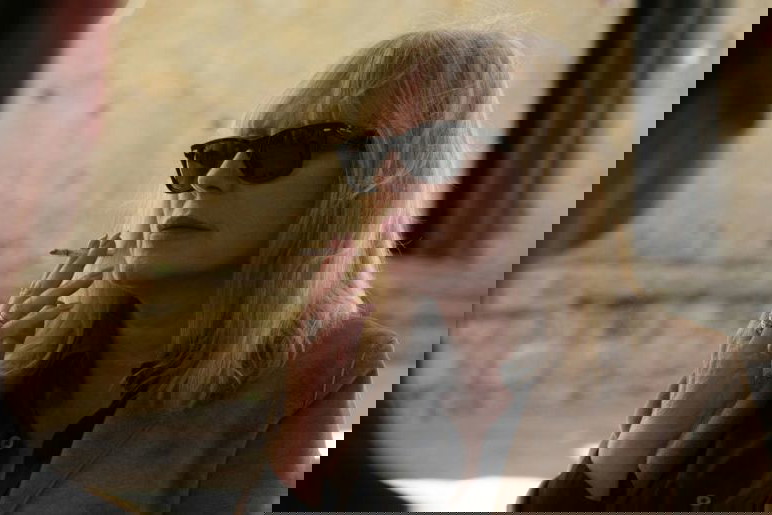 Krystyna Janda w filmie "Słodki koniec dnia"