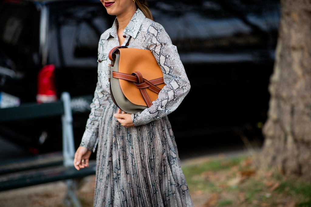 Wzór wężowej skóry hitem trendy moda wiosna 2019