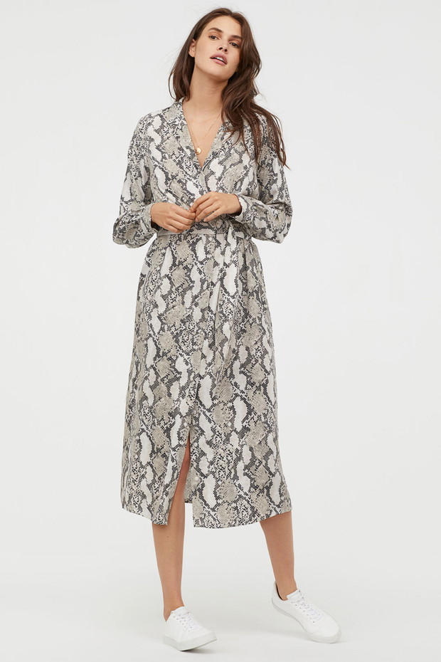 Sukienka midi H&M; 129,99 zł