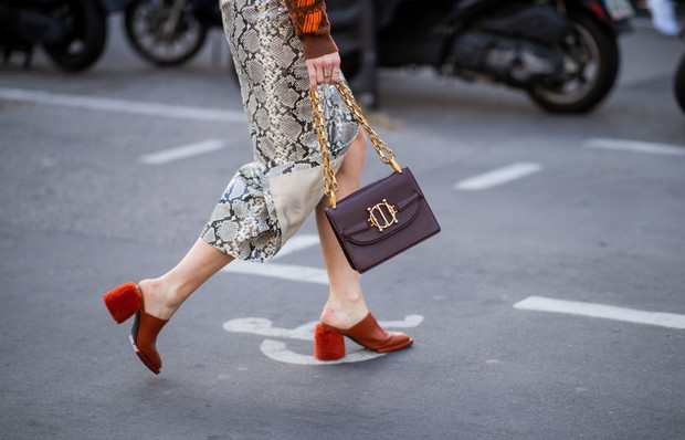 Wzór wężowej skóry hitem trendy moda wiosna 2019