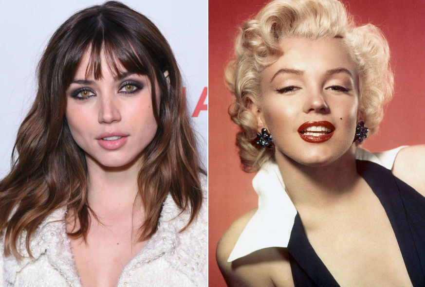 Ana de Armas jako Marylin Monroe