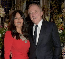Francois-Henri Pinault z żoną Salmą Hayek
