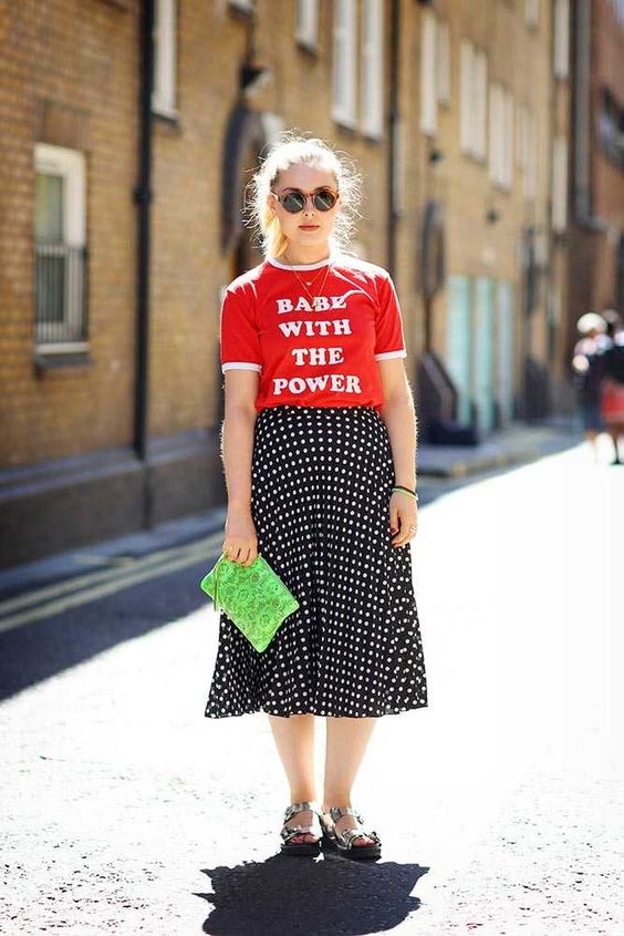 T-shirt z hasłem wiosna 2017