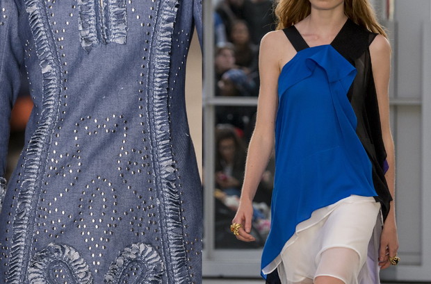 Jeansowa sukienka na wesele