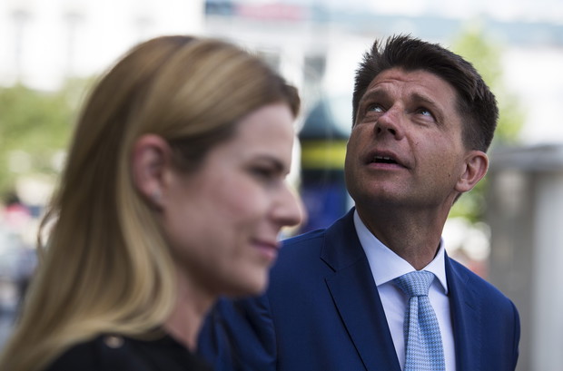 Joanna Schmidt i Ryszard Petru