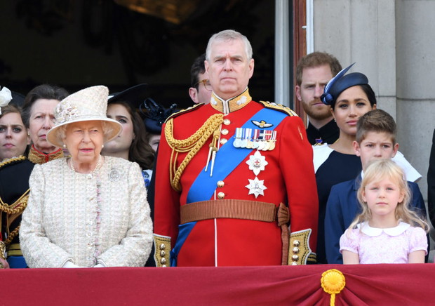 Meghan Markle i książę Harry na obchodach Trooping the Colour