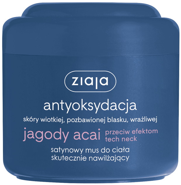 Satynowy mus do ciała skutecznie nawilżający