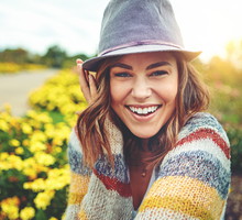 Fresh air makes me feel happy all over