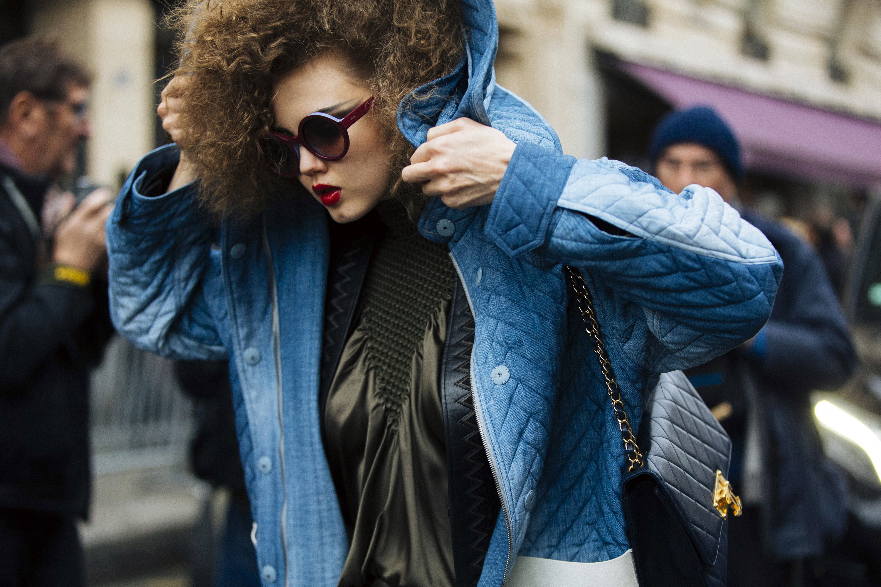 Street Style : Paris Fashion Week -Haute Couture- Spring/Summer 2016  : Day Four