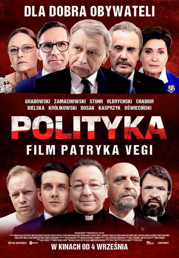 Polityka - plakat z filmu Patryka Vegi