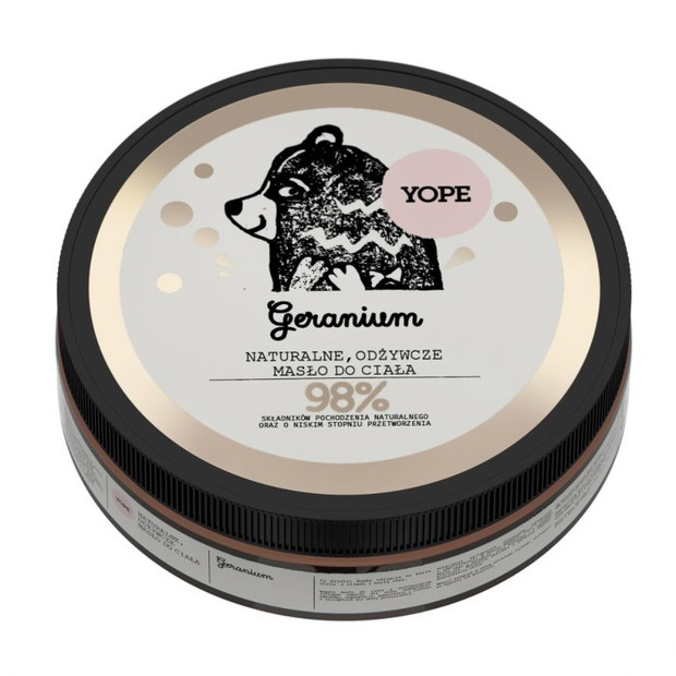 Geranium Naturalne Masło do ciała YOPE