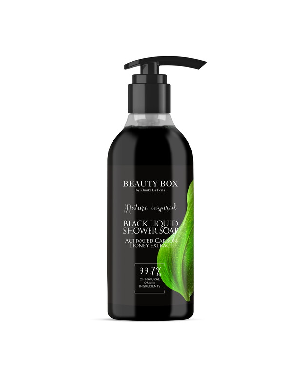 Nature Inspired Czarne Mydło, Beauty Box by Klinika La Perla