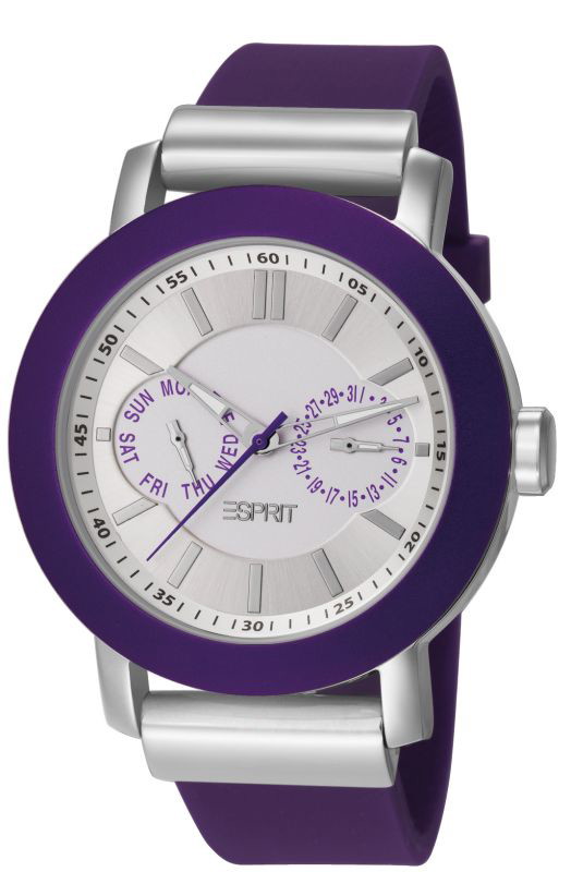 Zegarek_damski_Esprit_Loft_na_gomowym_pasku_ES105612002