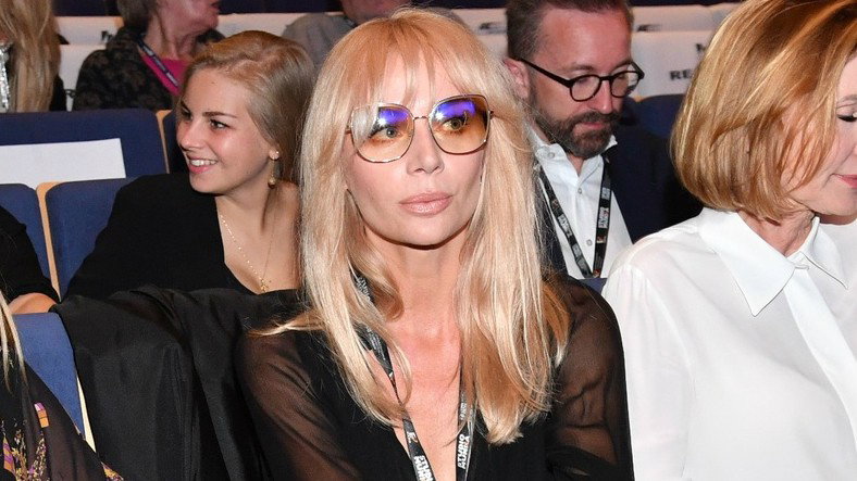 Agnieszka Woźniak Starak na festiwalu filmowym w Gdyni