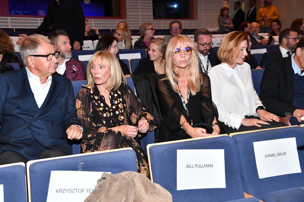 Agnieszka Woźniak Starak na festiwalu filmowym w Gdyni