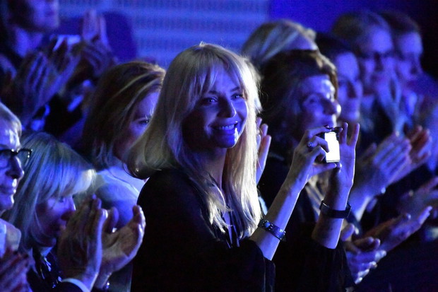 Agnieszka Woźniak Starak na festiwalu filmowym w Gdyni