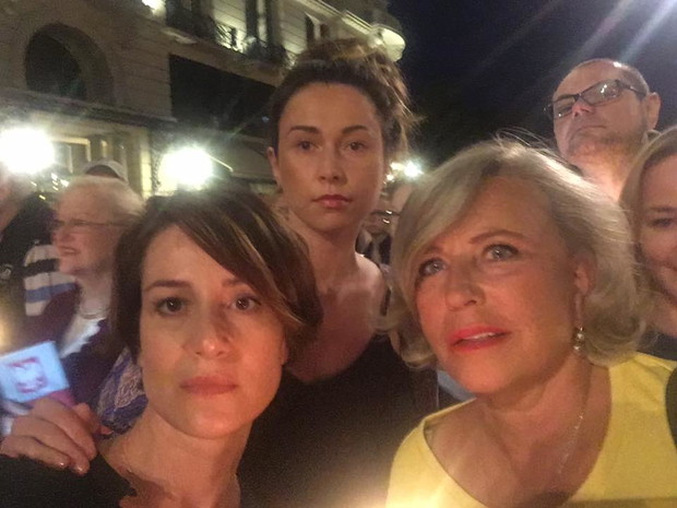 Maja Ostaszewska i Krystyna Janda