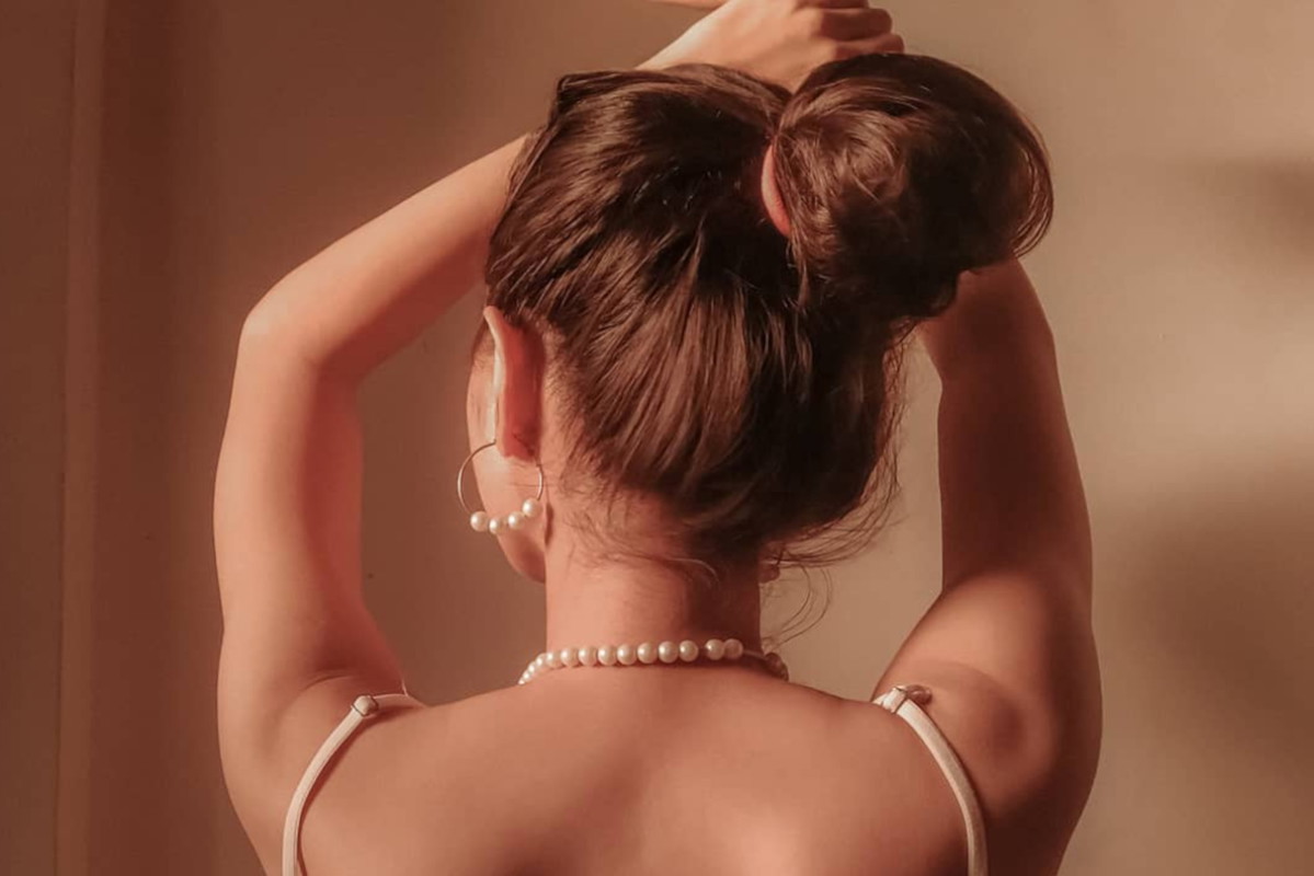 messy bun