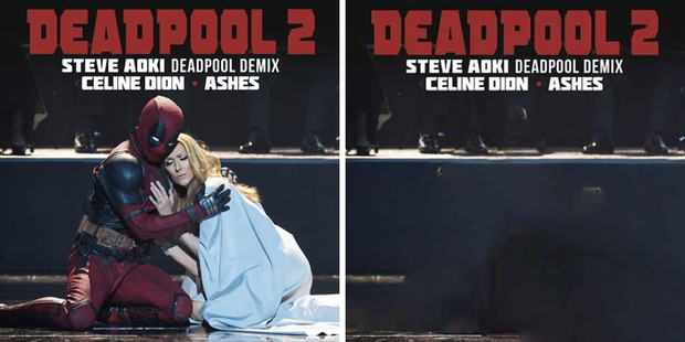 Céline Dion - Ashes Steve Aoki Deadpool Demix: Platforma muzyczna usunęła wszystkie wizerunki kobiet artystek