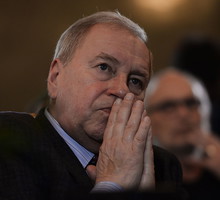 Jerzy Stuhr at the 50th anniversary of the STU Theatre in Krakow