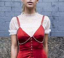 Czerwone sukienki na święta i sylwestra 2019