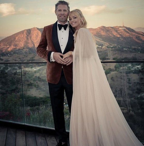 Izabella Scorupco - zdjęcia ze ślubu