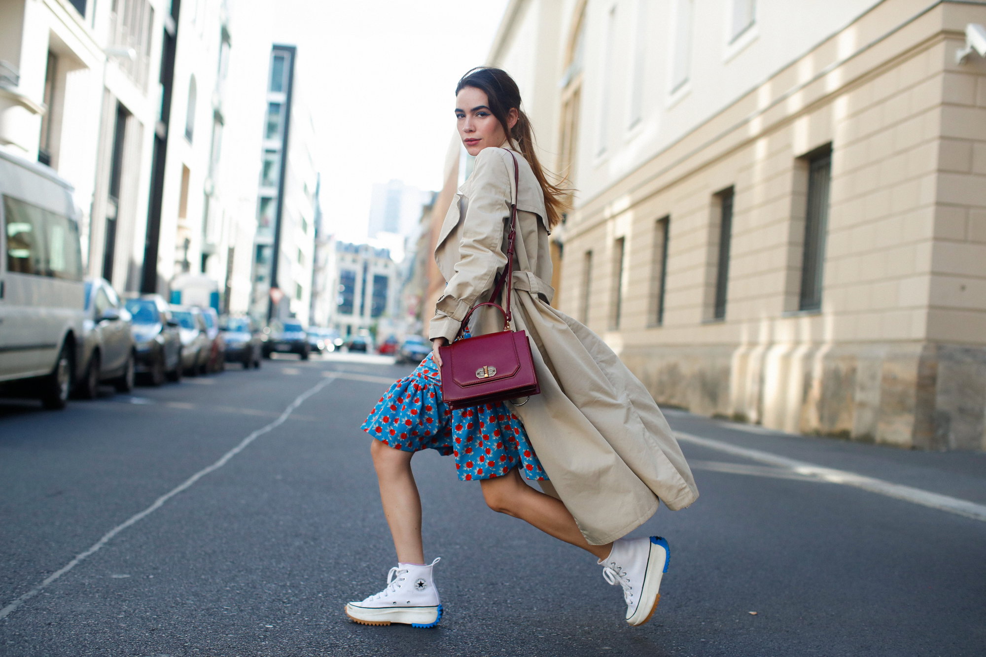 Frankie Miles Street Style Shooting In Berlin