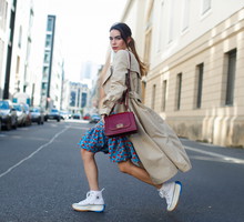 Frankie Miles Street Style Shooting In Berlin