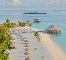 High Angle View Of Beach Against Sky