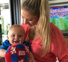 Anna Kurnikova i Enrique Iglesias pokazali dzieci na Instagramie- Internet pokochał ten filmik